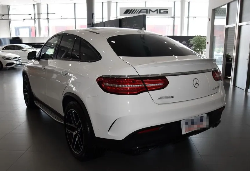Для benz gle купе спойлер Benz gle класса реального спойлер багажника W166 GLE63 AMG ABS Пластик цветной лак спойлер