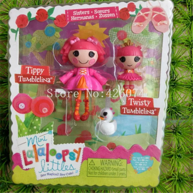 Новая мода Lalaloopsy Minis Sisters фигурки Куклы для девочек детские игрушки украшения детские рождественские подарки