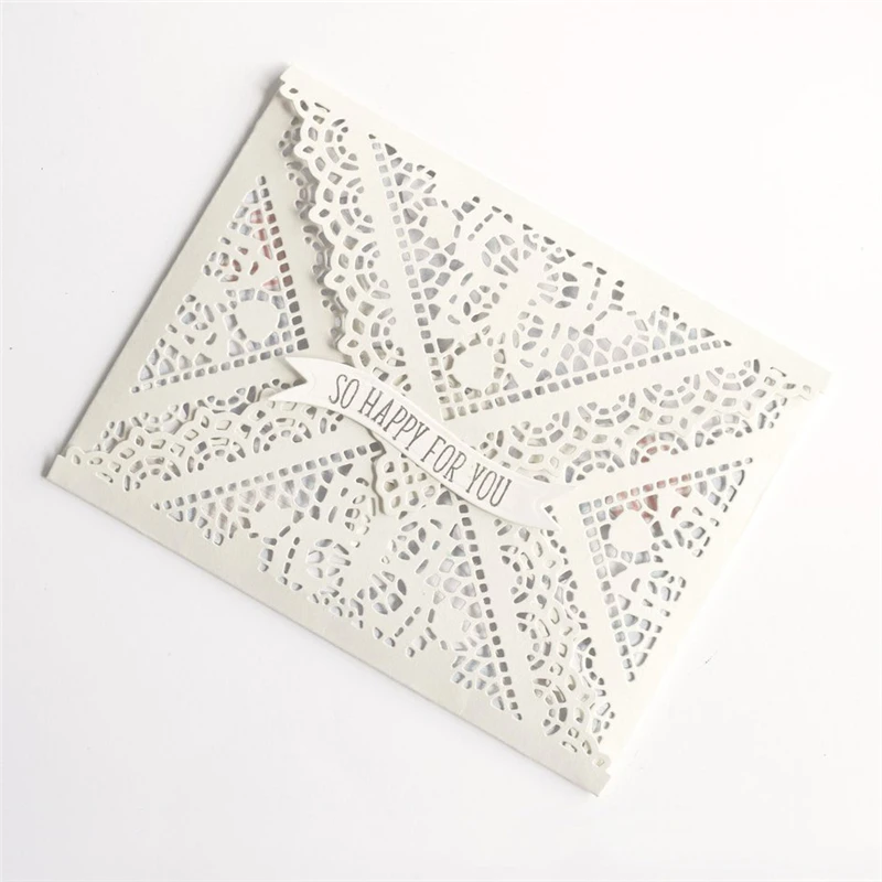 DiyArts Doily полый кружевной конверт металлические режущие трафареты для DIY