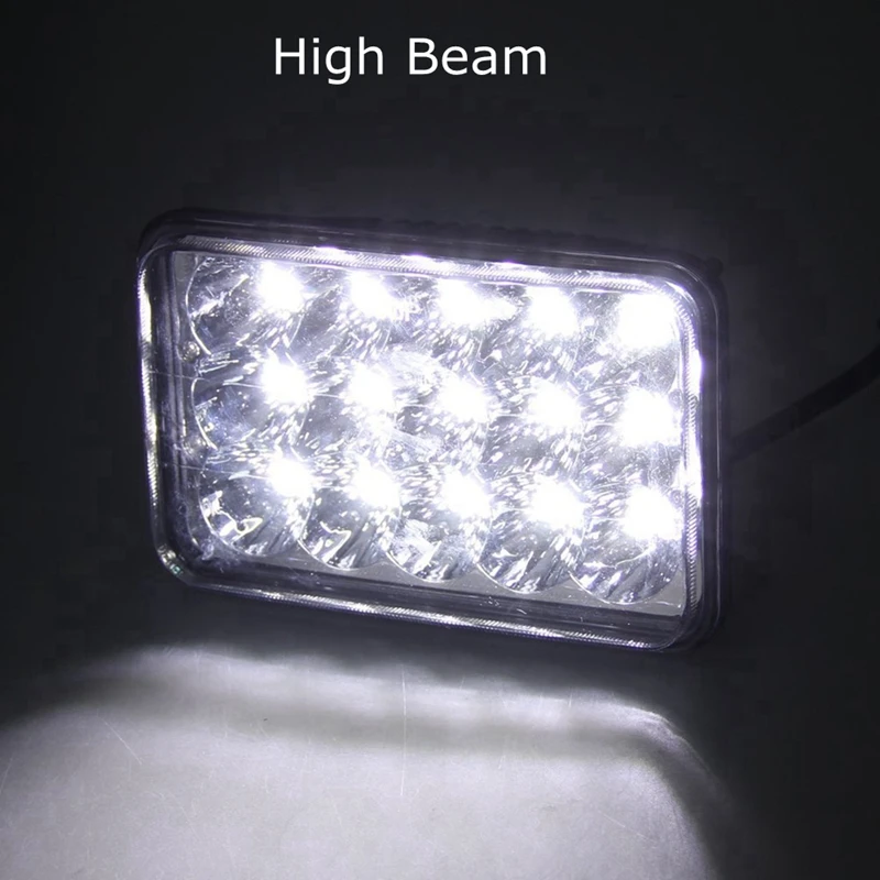 H4 4x6 дюймов светодиодный фары лампы для Honda XR250 XR400 XR650 и Suzuki 4 &quot* 6&quot налобный