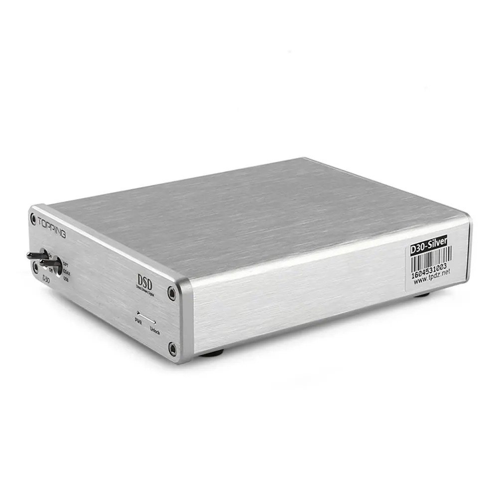 TOPPING D30 HIFI DAC XMOS USB DSD CS4398 24 бит 192 кГц коаксиальный Оптический|Цифро-аналоговые