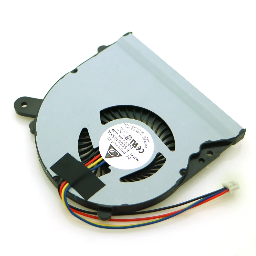 Новый KSB06105HA DC5V 0.4A 4Pin охлаждающий вентилятор для ASUS S400 S400C S400CA S400E X402C X402E F402C кулер