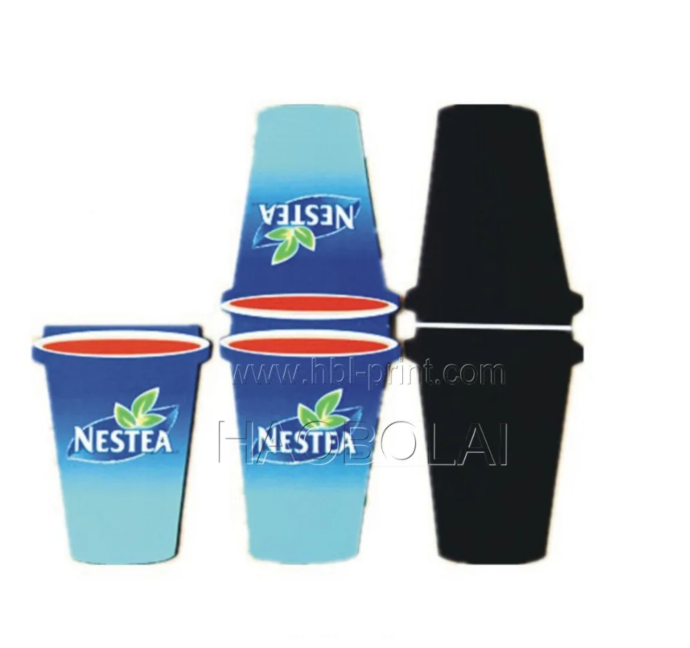 Бумажный стаканчик Закладка магнит в форме чашки Милая Складная магнит|magnet