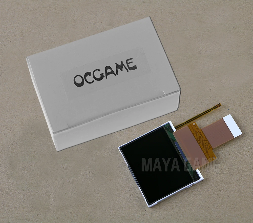 OCGAME высокое качество ЖК-экран дисплей с гибкий кабель, запчасти для ремонта для GameBoy micro GBM