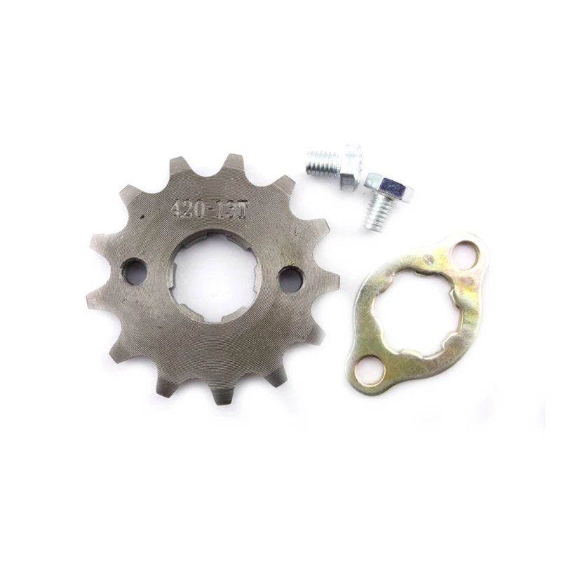 XLSION Aftermarket 420 13T 20 мм комплект звездочек переднего двигателя для китайского