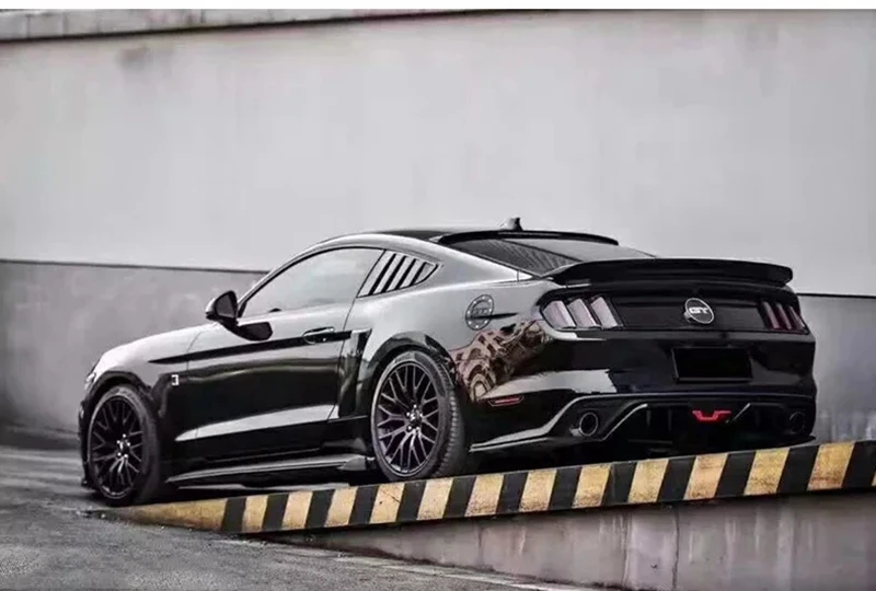 Для Ford Mustang высококачественный спойлер из АБС-пластика черный или белый или Прайм задний автомобильный спойлер для Ford Mustang