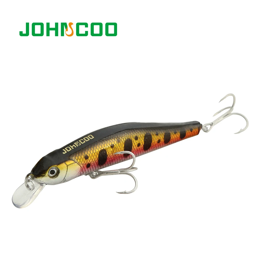 JOHNCOO рыболовная приманка жесткая suspension Minnow 90 мм 11 5 г Высокое качество