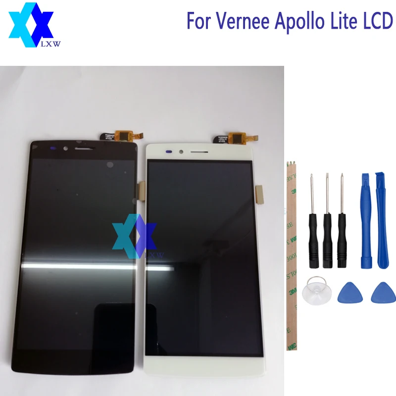Для оригинальный vernee Apollo Lite ЖК дисплей Дисплей + Сенсорный экран Панель цифровой