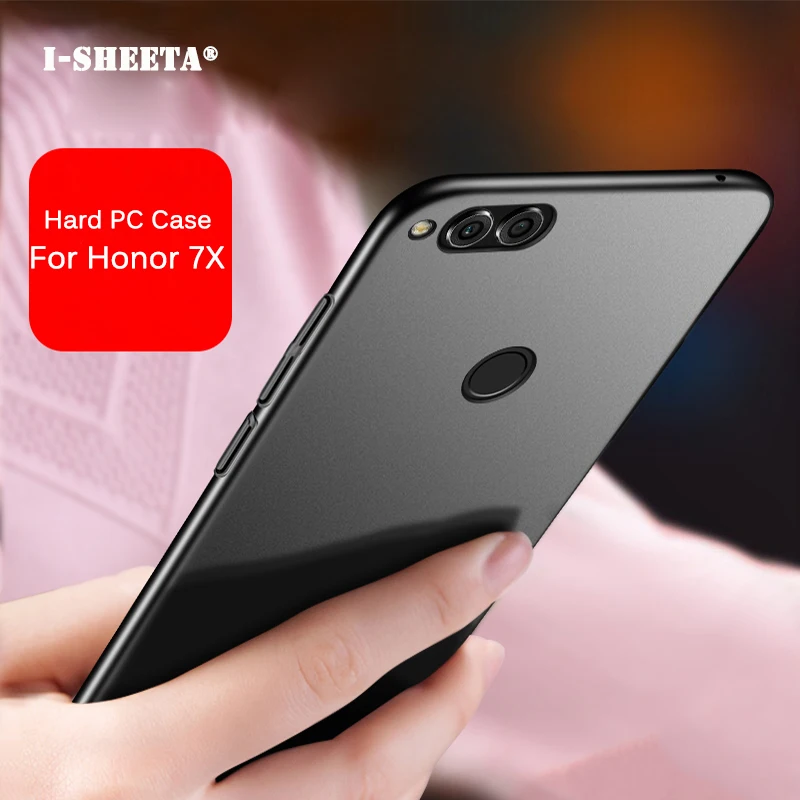 Для HUAWEI Honor 7X 8X Max чехол ультра тонкий прочный матовый ПК Жесткий Чехол для Huawei GR5