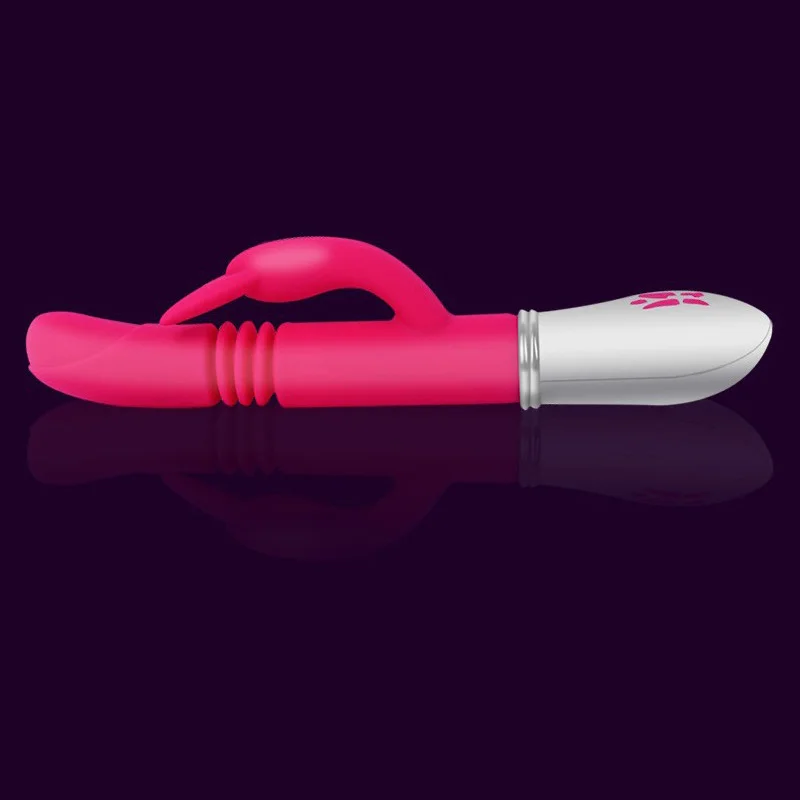 Вибратор с регулируемым вращением G Spot Rabbit перезаряжаемый вибратор 6 скоростей