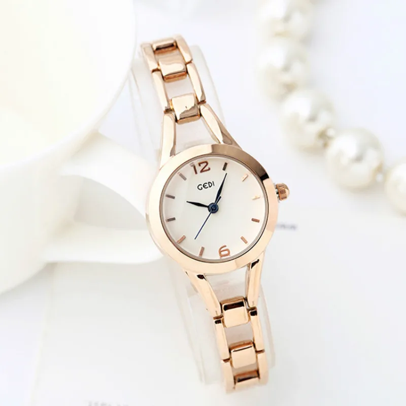 2017 Люксовый бренд Браслет Наручные Часы дамы Кристалл Кварцевые Новый Женский