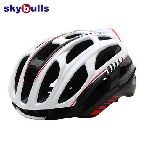 Skybulls дорожный шлем для горного велосипеда мужской сверхлегкий MTB велосипедный шлем с светодиодный задний фонарь спортивный защитный шлем - Цвет: H