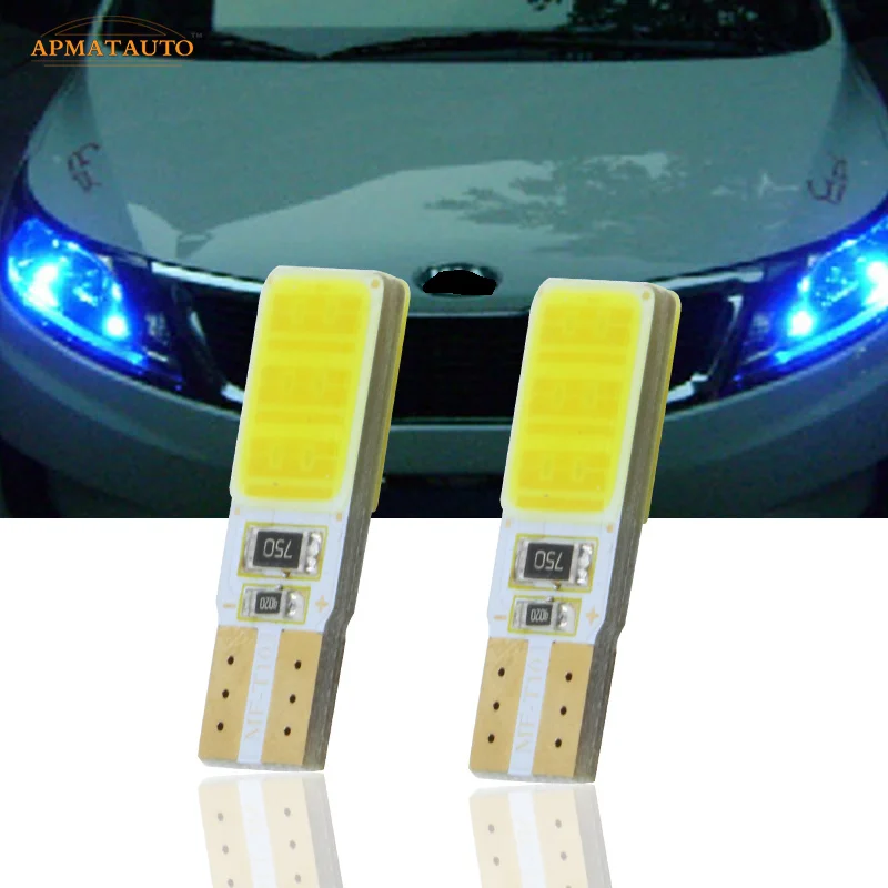 2x T10 W5W светодиодные боковые габаритные огни лампы для Kia Rio K2 Ceed K3 K5 Forte Sportage Cerato Carens
