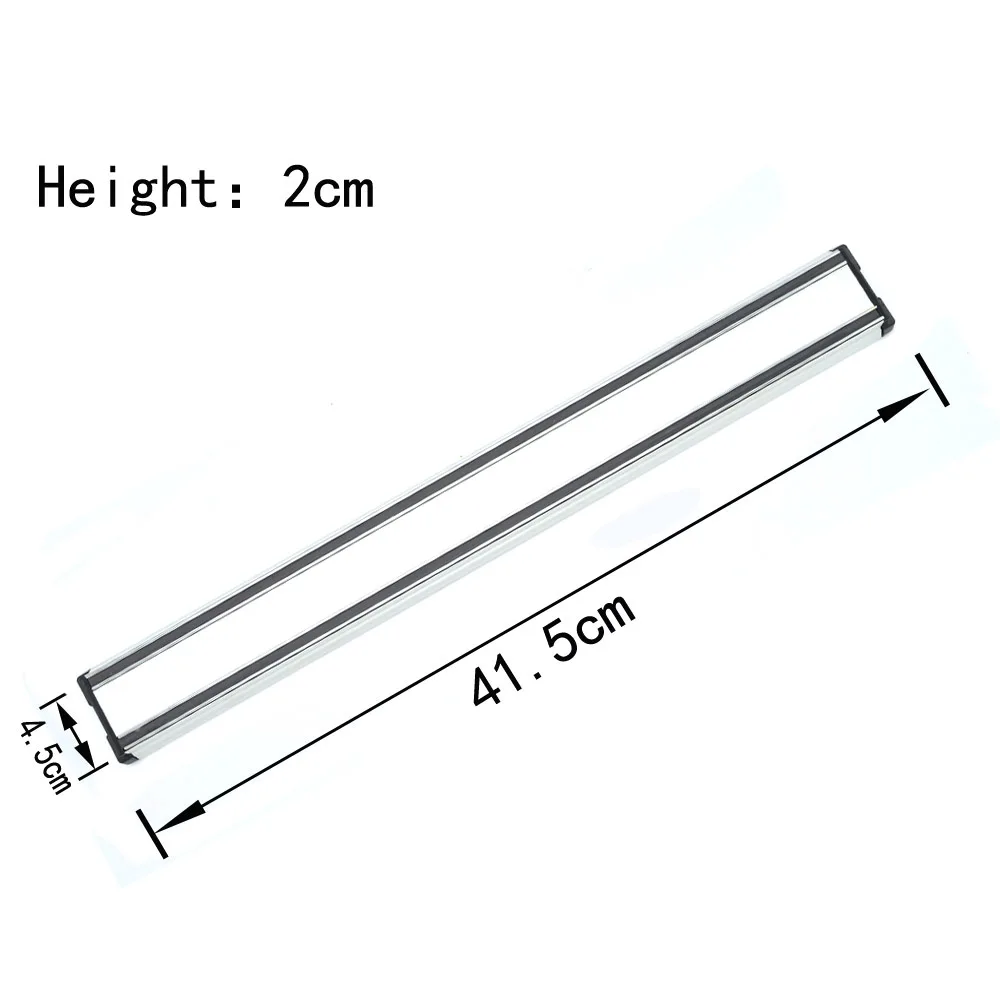 Бесплатная доставка Высокое качество магнитный держатель ножа из алюминиевого