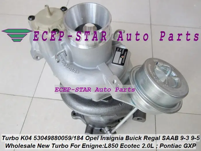 Турбокомпрессор K04 53049880200 53049700200 для Opel GT L850 Insignia A20NHT Pontiac Solstice GXP Buick Regal Verano 2.0L без