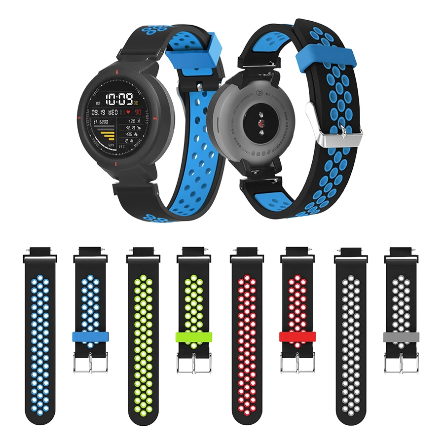 Ремешок для часов Amazfit Verge 3 мягкий силиконовый браслет аксессуары Huami 3|Ремешки