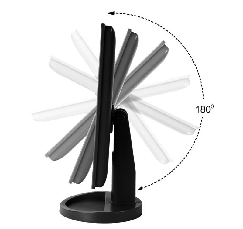 Освещенное зеркало с 16 светодио дный огни и Сенсорный экран Dimmable10x