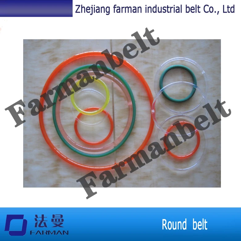 Высококачественный цветной полиуретановый круглый пояс | Обустройство дома