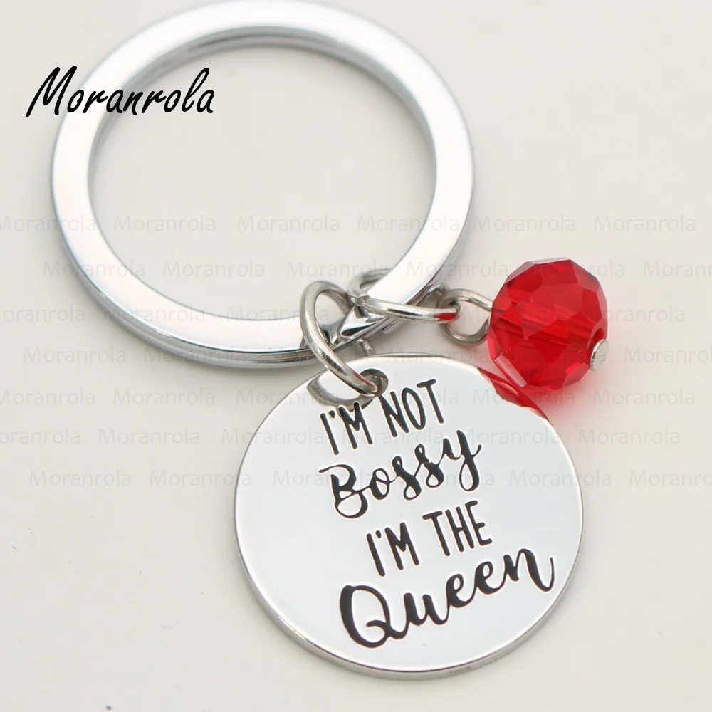 Новое arried &quotI am not bossy I the queen&quot медное Серебряное ожерелье и брелок шарм