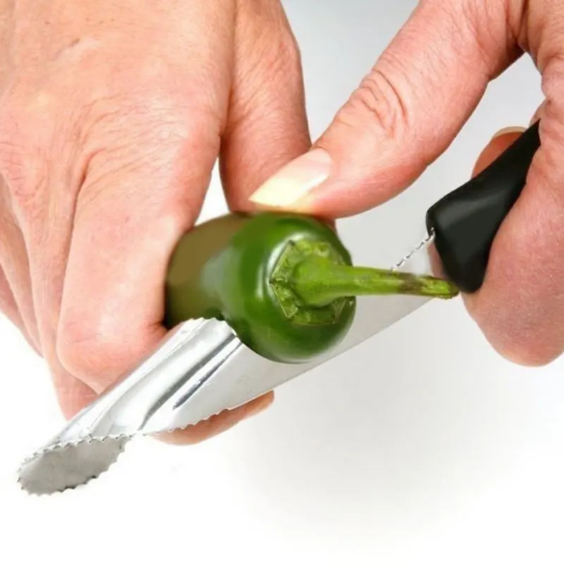 Мельница для перца Jalapeno приспособление удаления зубчатых семян из нержавеющей