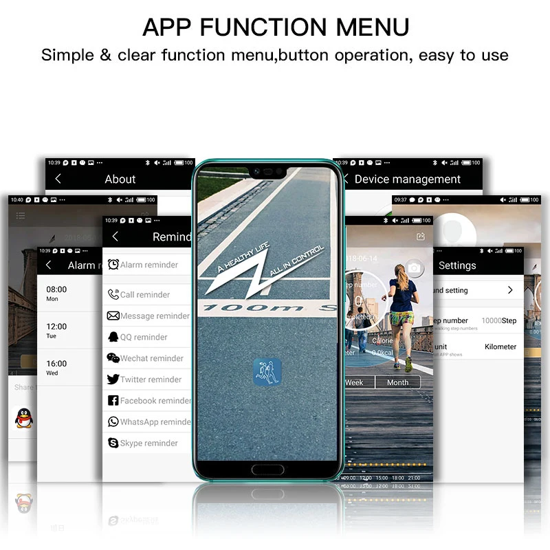 Bluetooth часы EX16S Смарт 5ATM водонепроницаемый пульт дистанционного управления фитнес