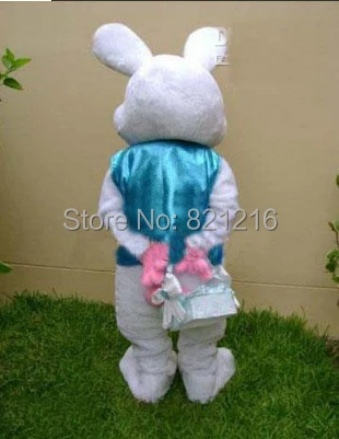 

Halloween Easter Bunny Mascot Costumes Rabbit Adult Size Easter Christmas