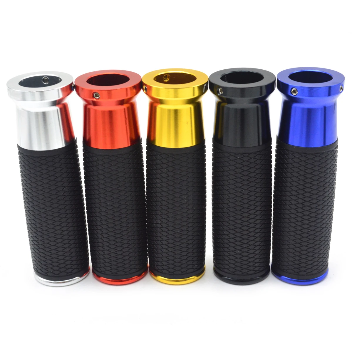 

Handle Grips Motorcycle Motocross 7/8" Handlebar CNC Hand Grips Brake Hands for Kawasaki ZX-10R ZX-6R ZZR1400 ZX-14R Ninja ZX-14