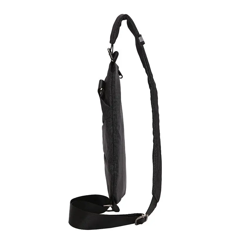 Мужские спортивные сумки компактная нагрудная сумочка на одно плечо в стиле