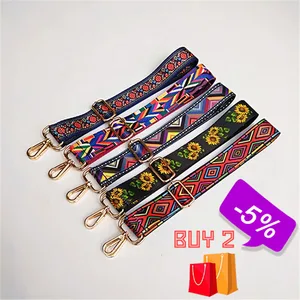 Наплечная Сумка женская, нейлоновая, регулируемая, Радужная, W239