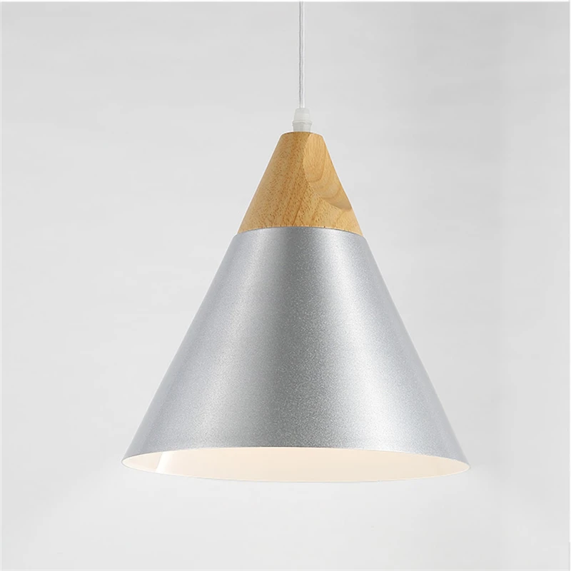 Черный/белый/желтый/серебристый алюминиевый подвесной светильник современное