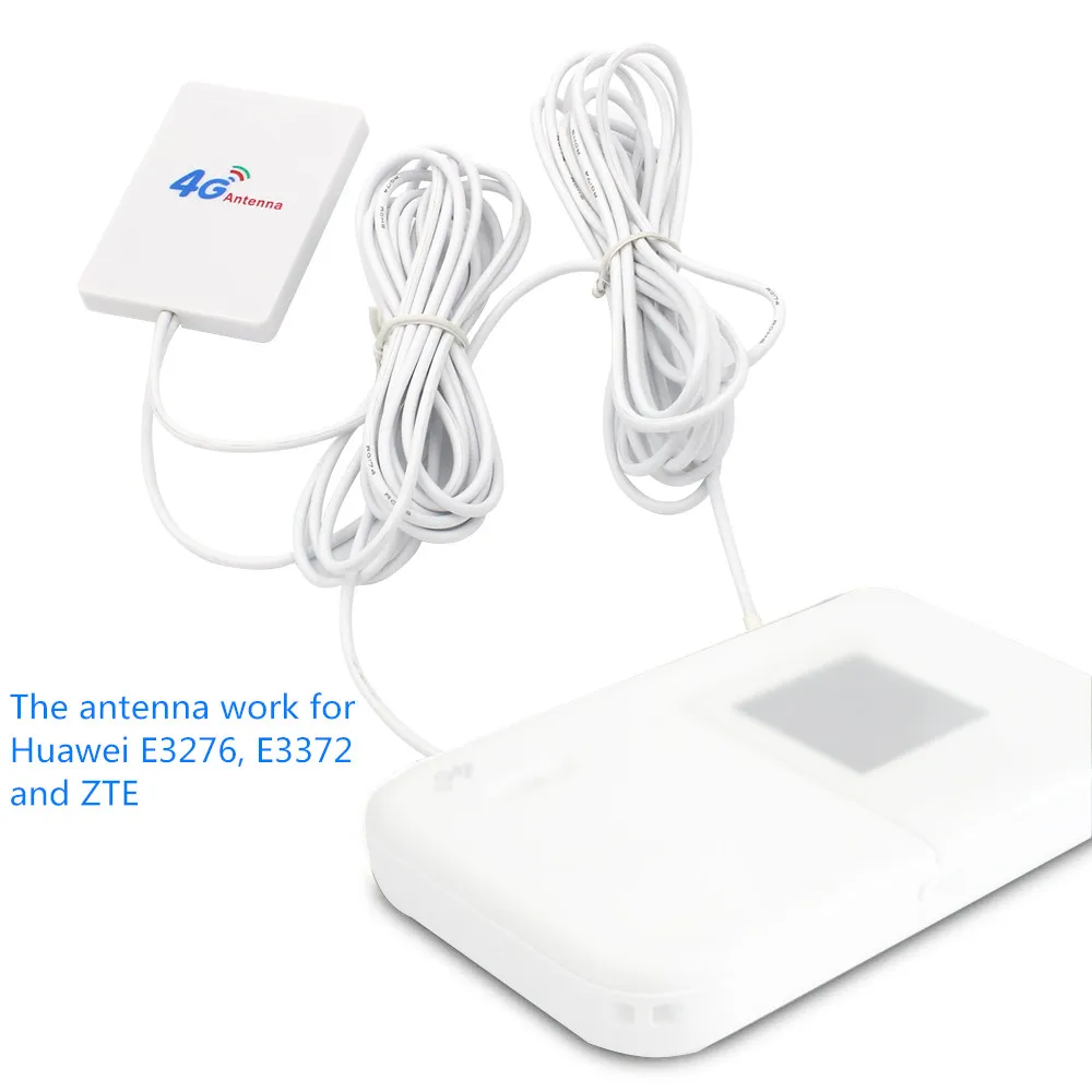 Антенна CRC9 28dBi 5M 4G WiFi 3G LTE 700 2700 МГц двойной кабель для Huawei E3372 E3276 Vodafone K5007 ZTE