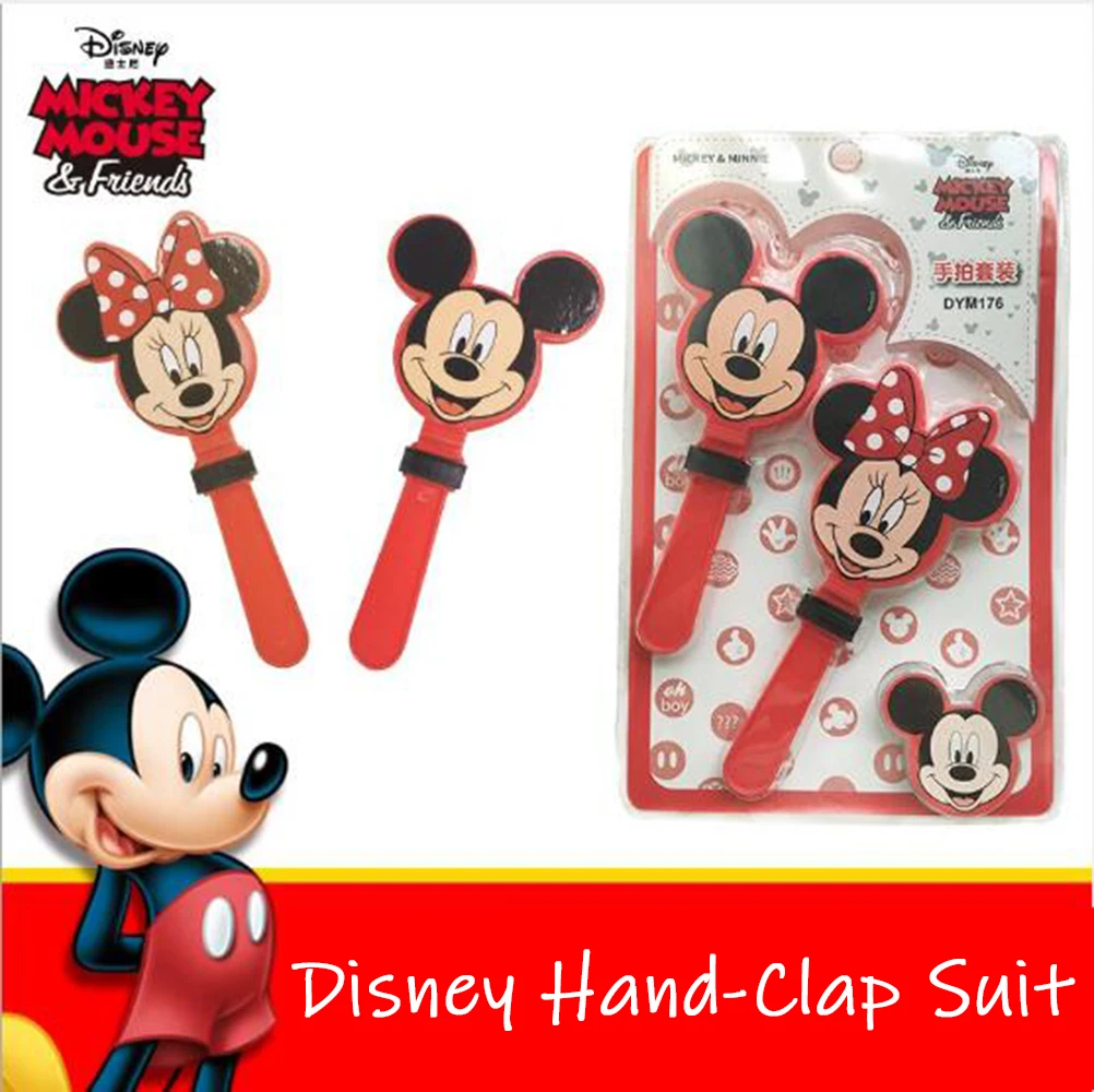 2 шт. диснеевские Микки Минни Маус празднование вечерние ручной хлопушка для