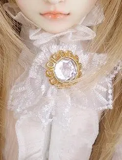 [Wamami] белый кружевной воротник бант 1/3 и 1/4 SD MSD AOD BJD Dollfie|Куклы| |