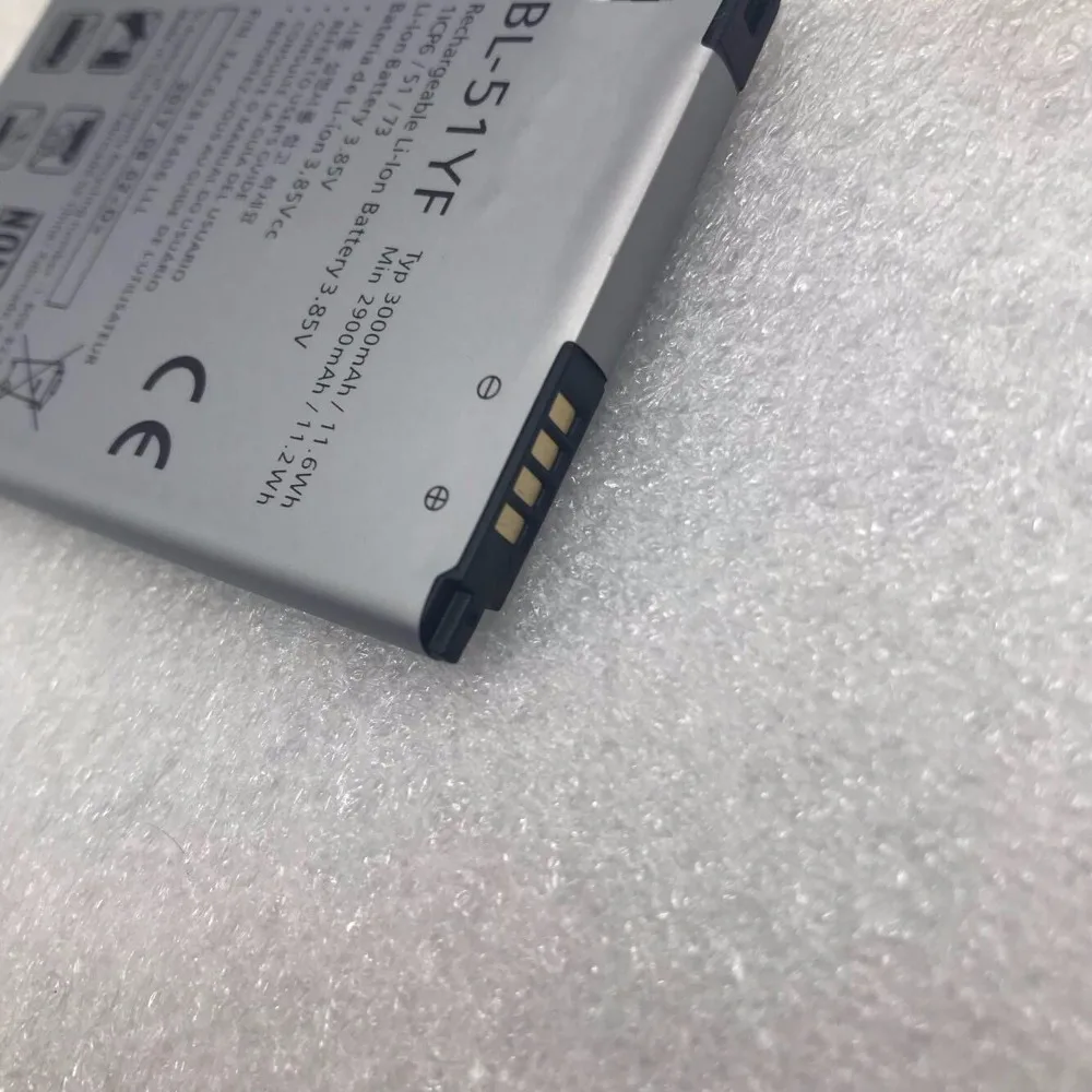Новая батарея 3000mAh для LG G4 H818 H815 H819 H810 BL-51YF перезаряжаемая литий-ионная внутренняя