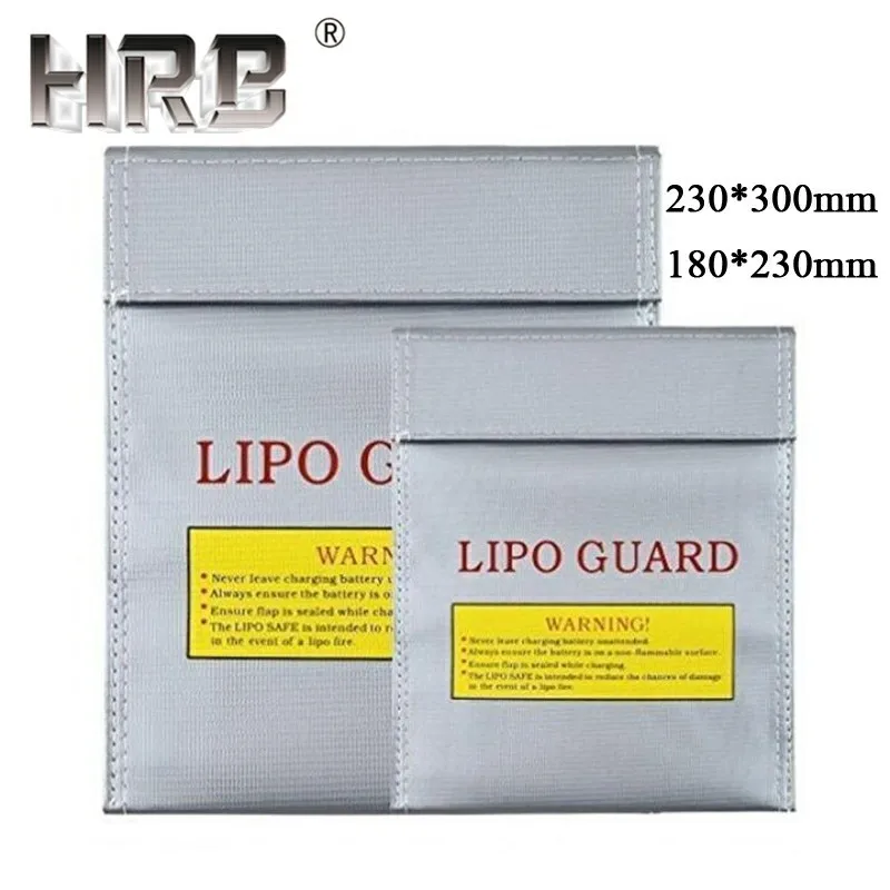 Пожаробезопасная сумка HRB для аккумуляторов LiPo RC 230*300 мм 180x230 мм|Детали и