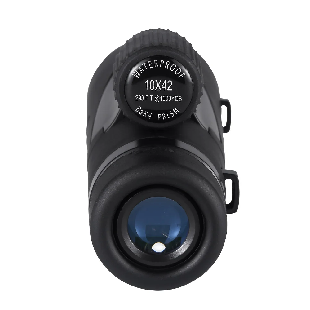 Монокуляр Eyeskey 10х42 с полностью многослойным покрытием Bak4 Prism оптический телескоп