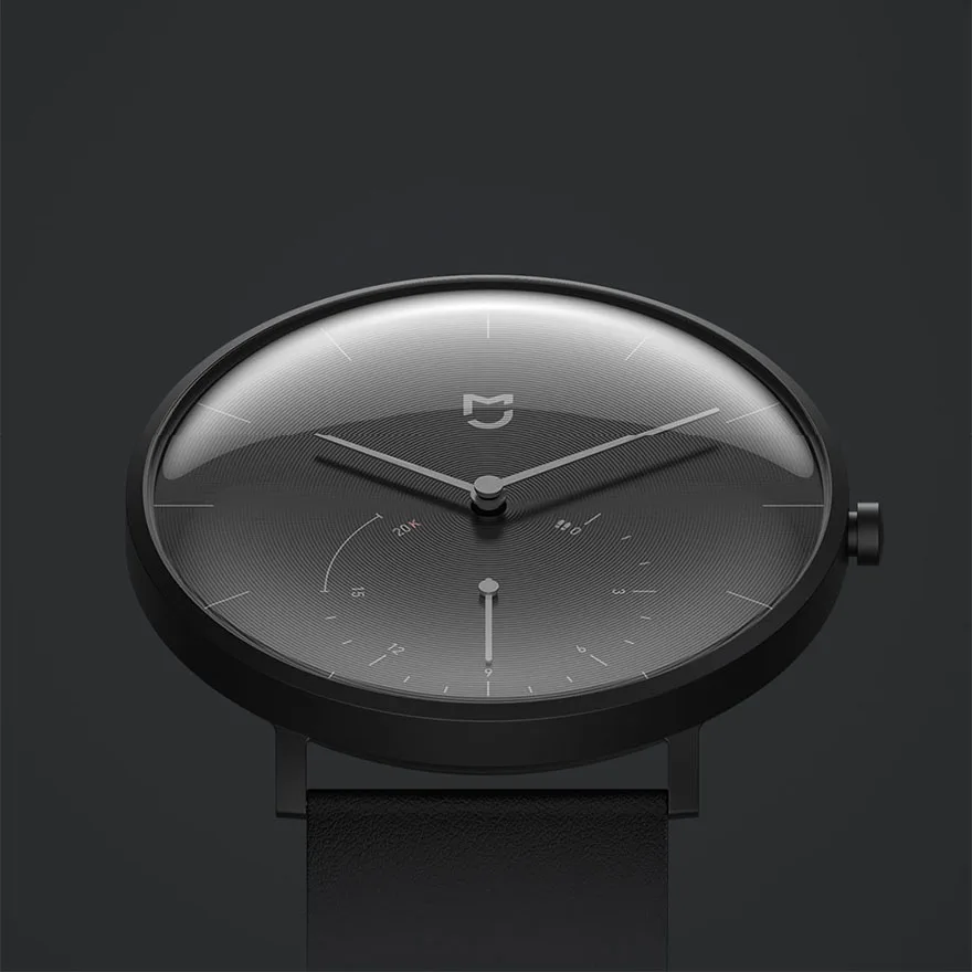 Умные часы Xiaomi Mijia Quartz водонепроницаемые 3ATM с будильником спортивный датчик BLE4.0