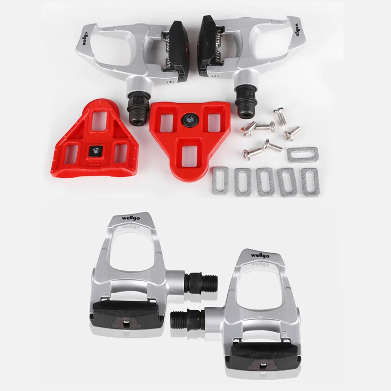 Wellgo педали для дорожного велосипеда автоматическая ножная педаль подшипник DU