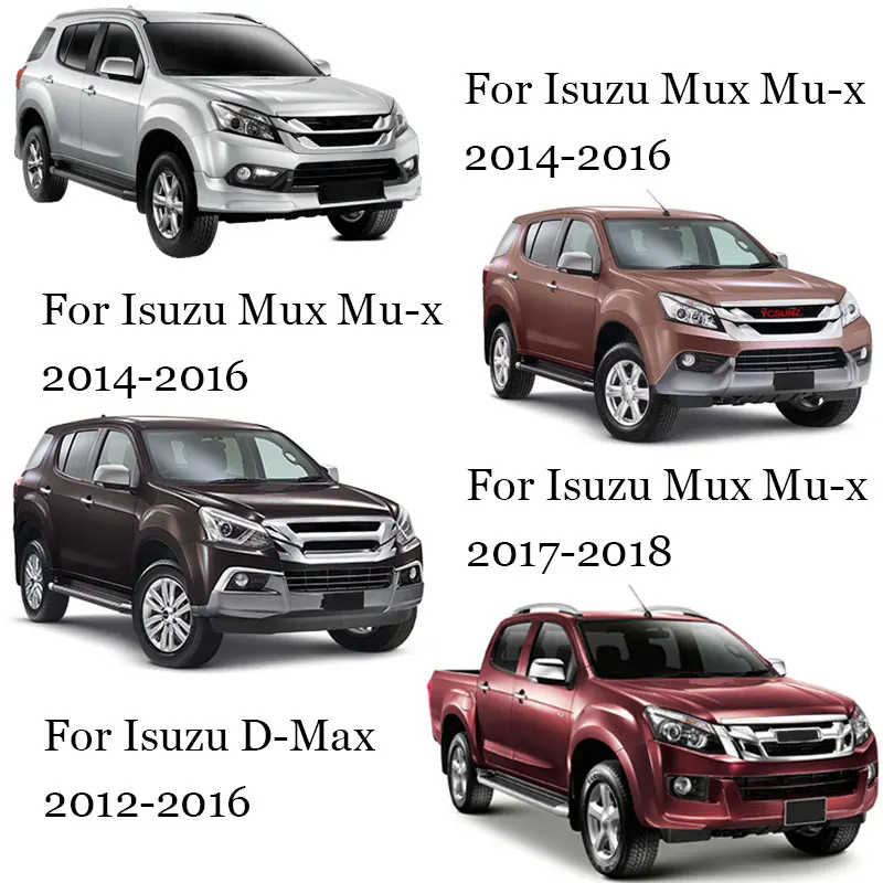 2013 2019 боковое зеркало заднего вида для ISUZU MUX 2014 2015 2016 2017 2018 хромированные