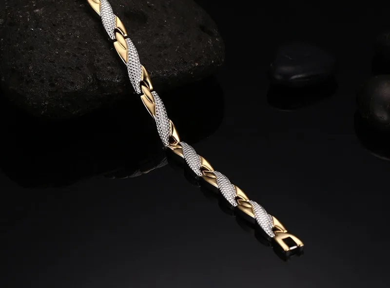 Высококачественные модные ювелирные изделия золотистые браслеты для женщин