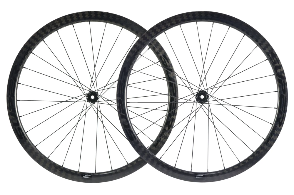SUPERTEAM 700C 38mm Carbon Clincher Disc Brake Wheelset 12k twill matte | Спорт и развлечения