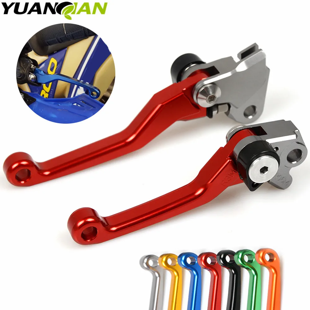 Красные рычаги поворотного тормоза CNC для Honda CRF250R CRF450R CRF 250R 450R 2007 2008 2009 2010 2011 2012 2013