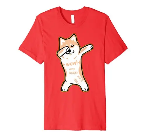 Футболка-DABBING shaba INU Dab Dog футболка с дизайном странные вещи новинка 2018 мужские топы