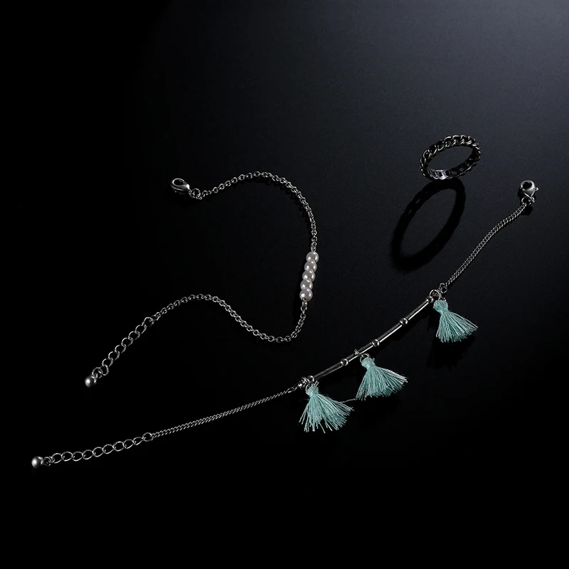 RNAFASHION ювелирные изделия Модные свадебные наборы Свадебный браслет кольцо для