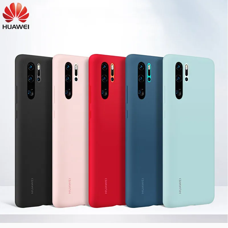 Оригинальный чехол для Huawei P30 Pro силиконовая задняя крышка 360 Милая