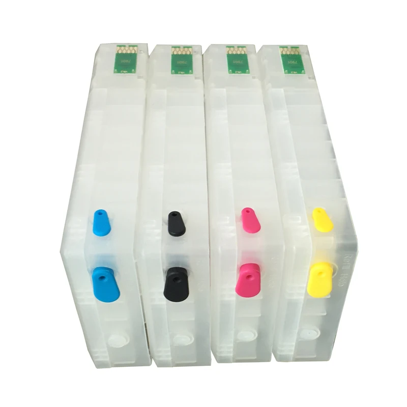 4 шт./лот для струйных принтеров лошадиных сил T7891-T7894 пустой Epson WF-5110DW WF-5190DW WF-5620DWF