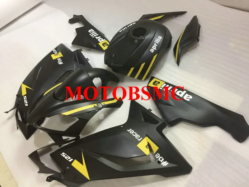 Комплект обтекателей под давлением для Aprilia RS125 06 07 08 09 10 11 RS 125 2006 2007 2011 ABS Матовый