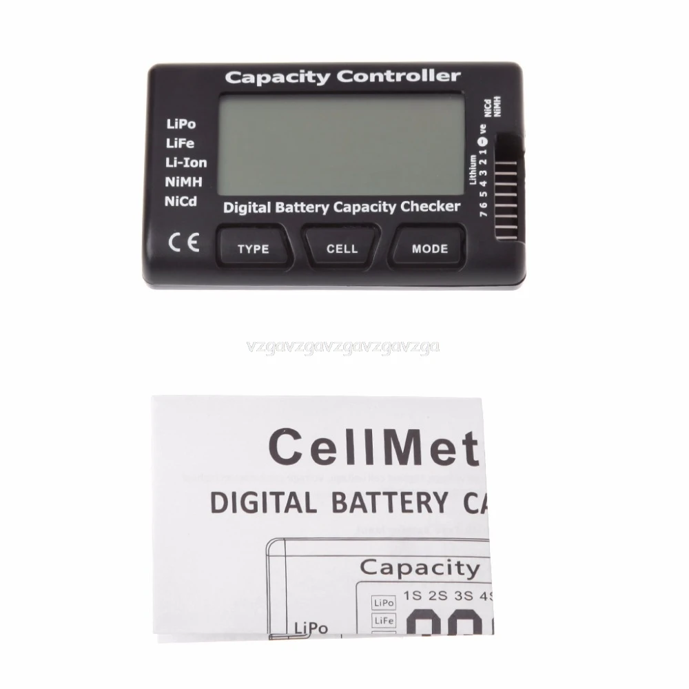 Цифровой аккумулятор Checker RC CellMeter 7 для LiPo LiFe Li Ion NiMH Nicd # H028 #|rc cellmeter 7|rc cellmetercellmeter |