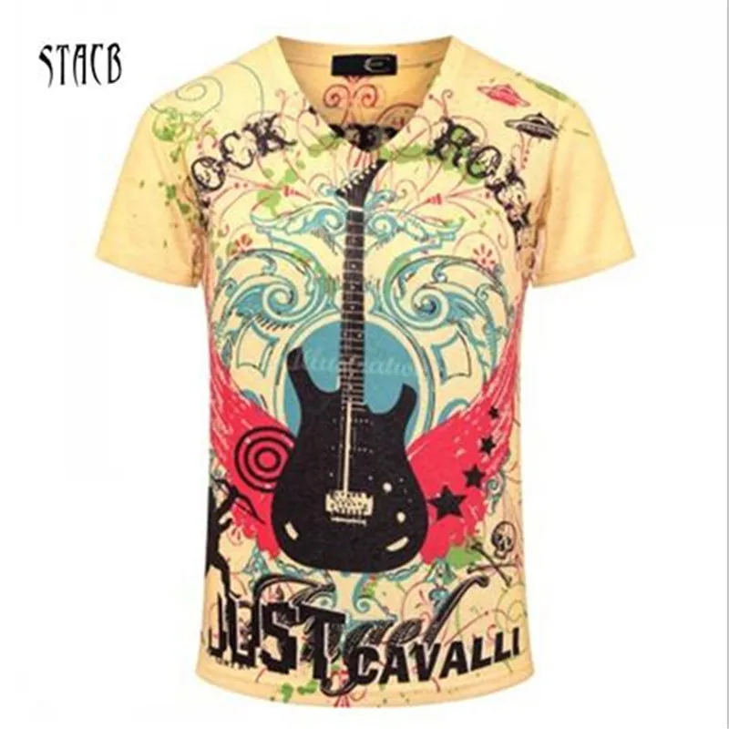 2017 горячие мужчины продажам 3 d печать футболки с коротким рукавом мужская