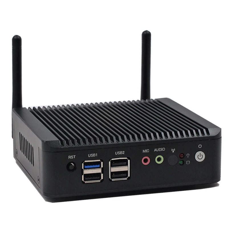 Мини ПК Industril с 1 * RJ45 RS232 Com 2 Lan порт USB разъем sup Wi Fi/3G модуль встроенный